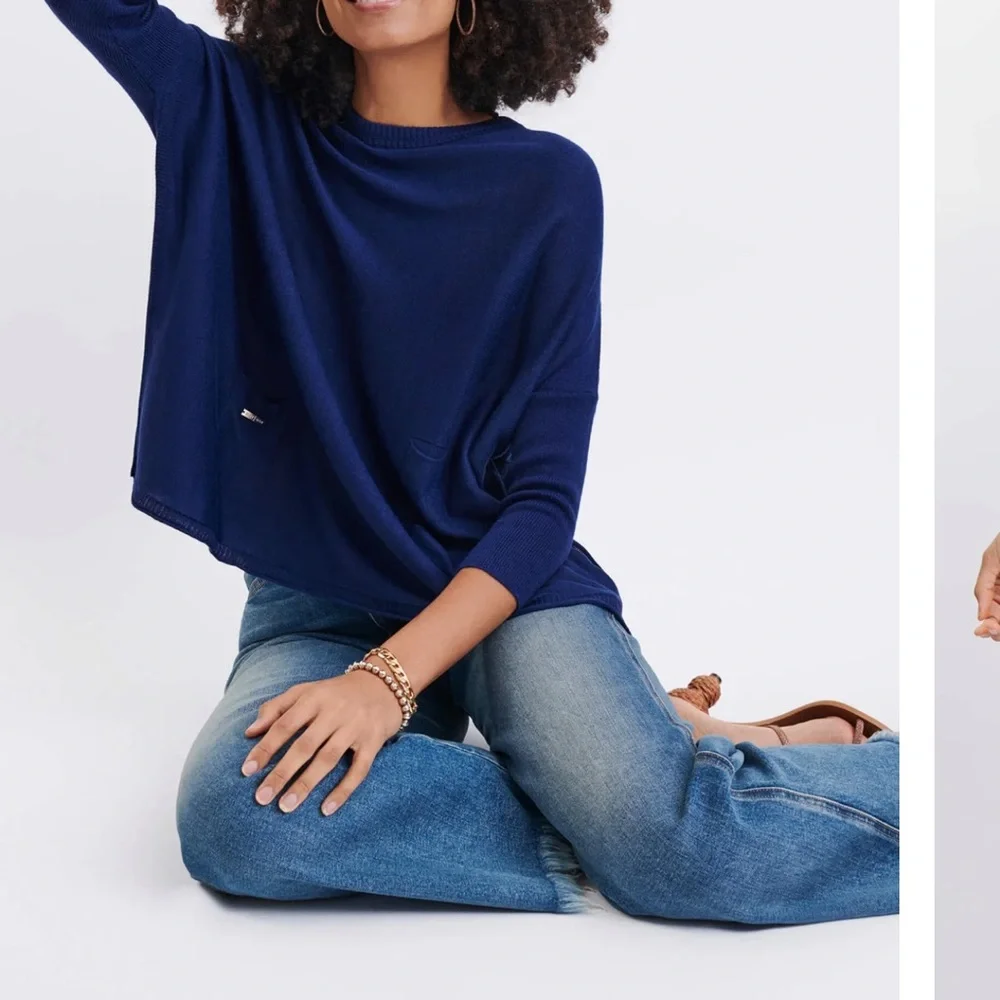 Mersea Catalina Sweater | Deepwater | OS